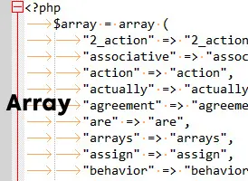 sort words tool pattern array